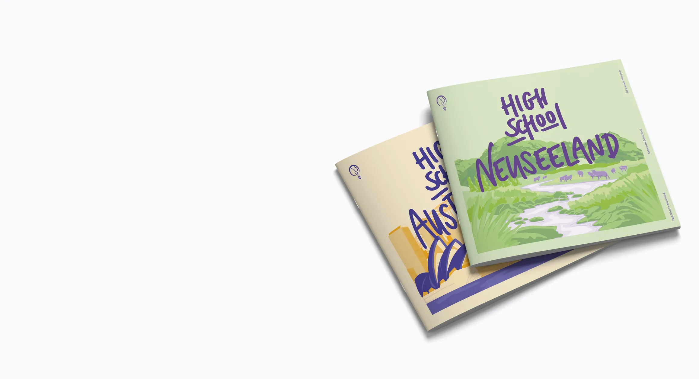 Broschürencover: High School Neuseeland