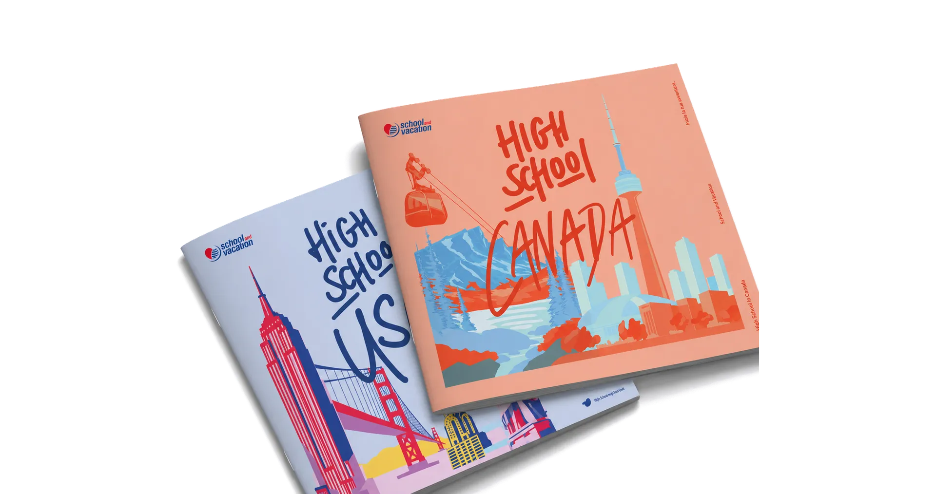 Due brochure High School USA e High School Canada di School and Vacation