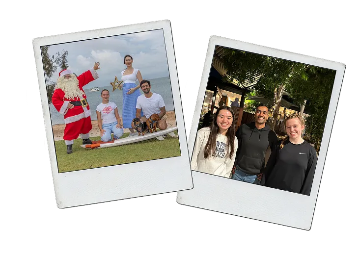 Polaroid-Collage: Was macht Australien so besonders?