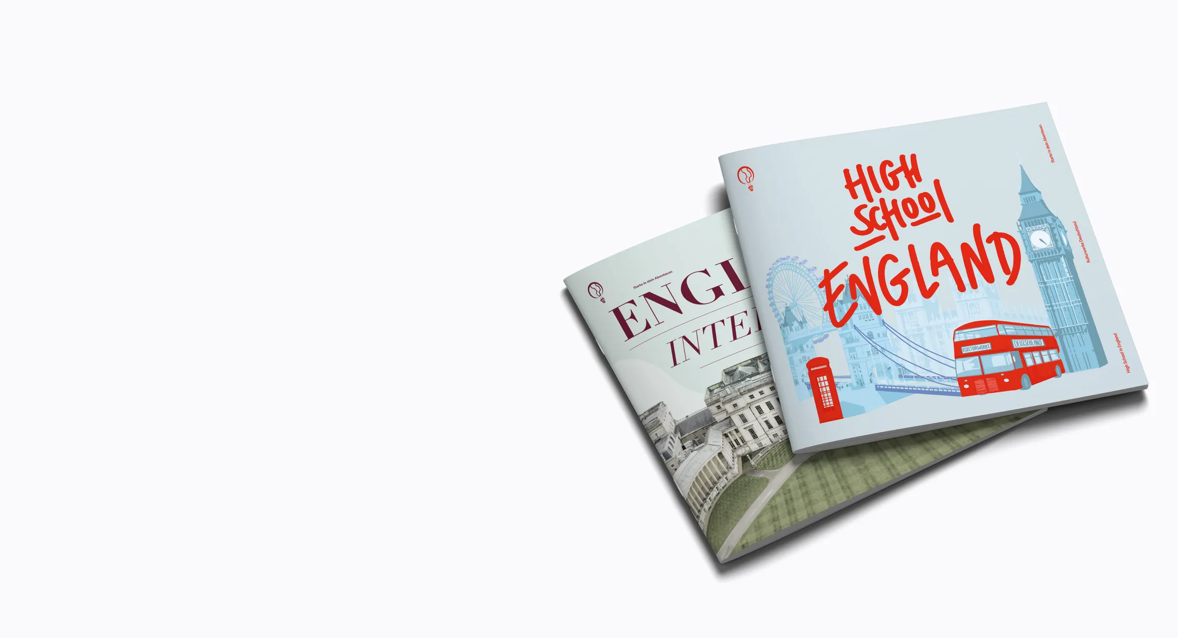 Broschürencover: High School England