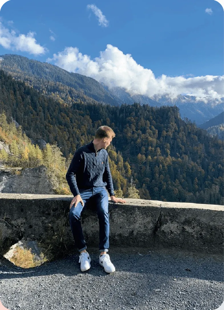 Joachim aus dem Team von Kulturwerke Deutschland auf Reisen