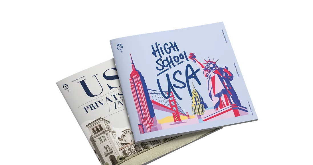 Broschürencover: High School USA