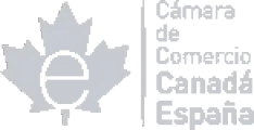 Logotipo de la Cámara de Comercio de Canadá en España