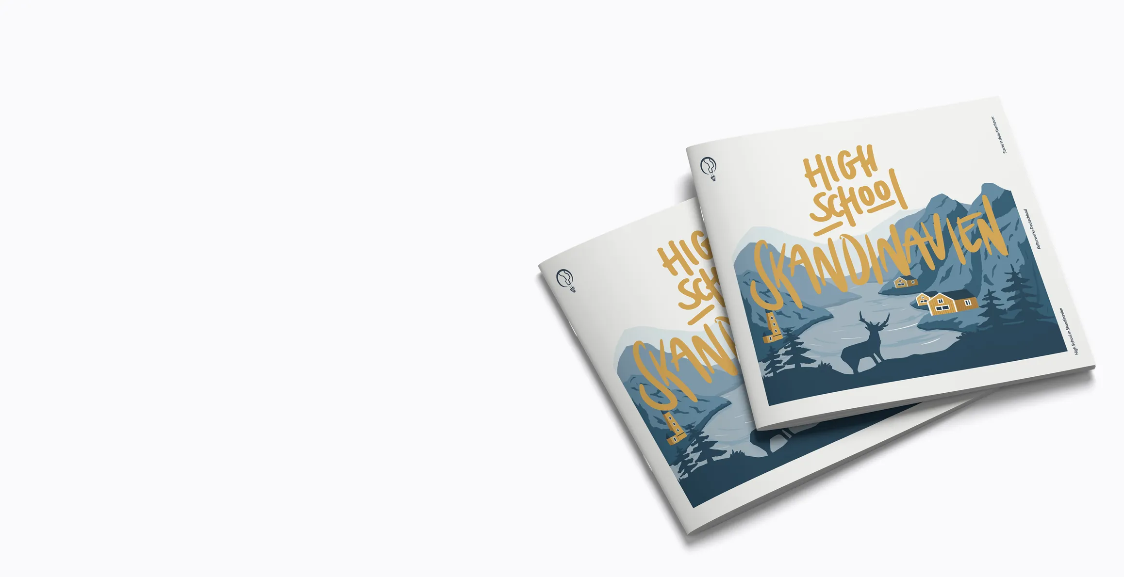 Broschürencover: High School Skandinavien