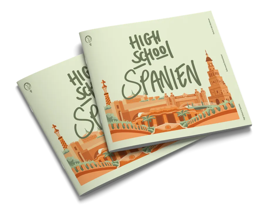 Broschürencover: High School Spanien
