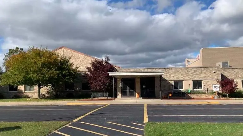 Ingresso della Michigan Lutheran High School a Saint Joseph