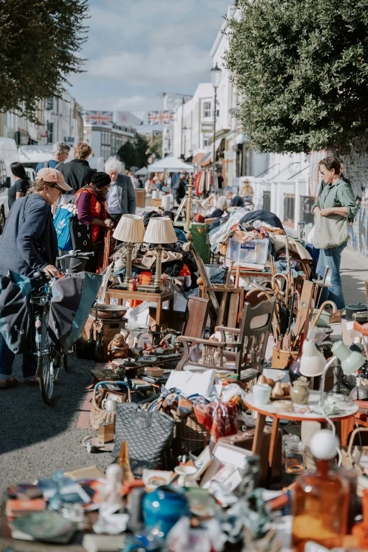 Visita al mercado de Portobello y a Notting Hill