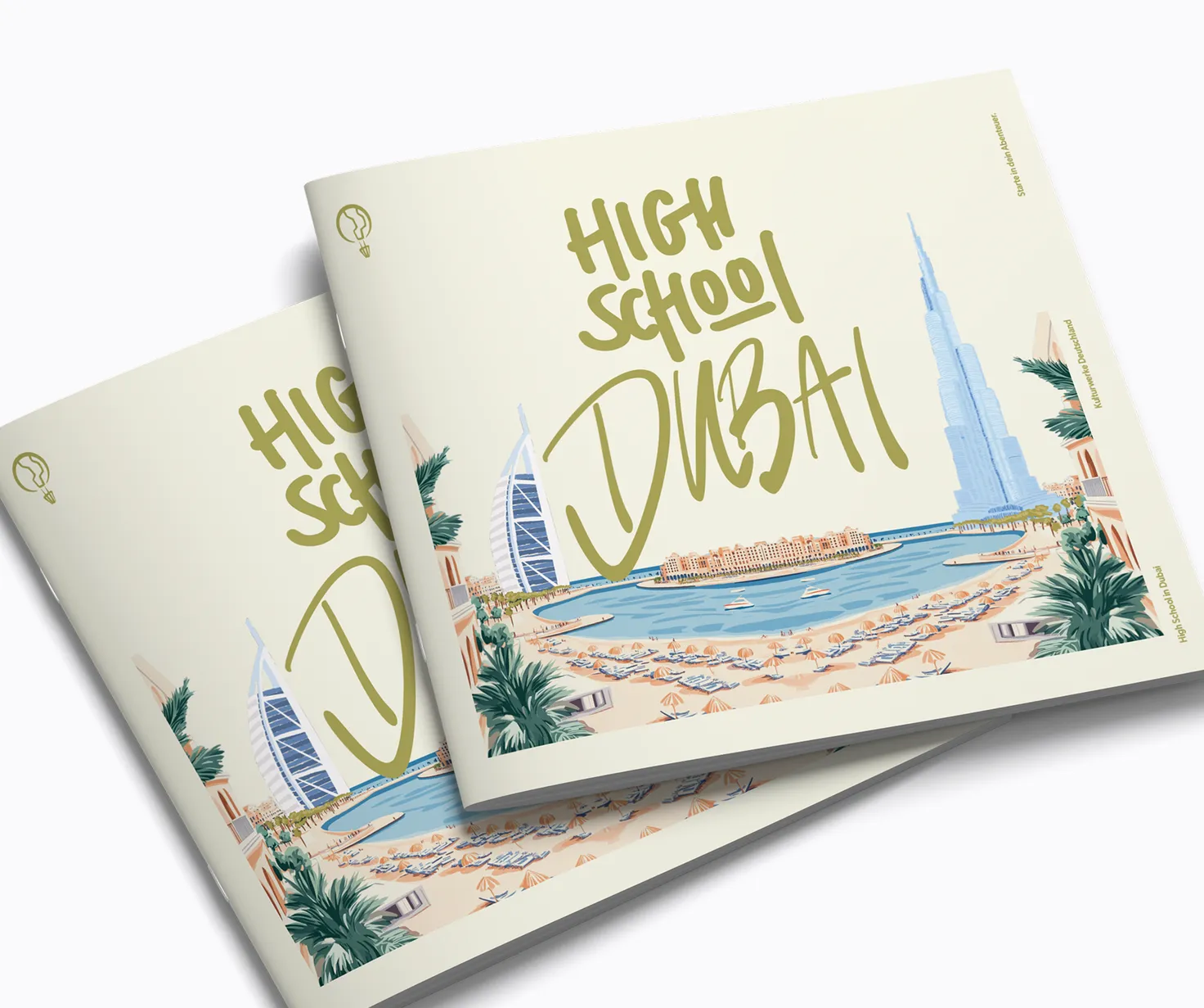 Broschürencover: High School Dubai