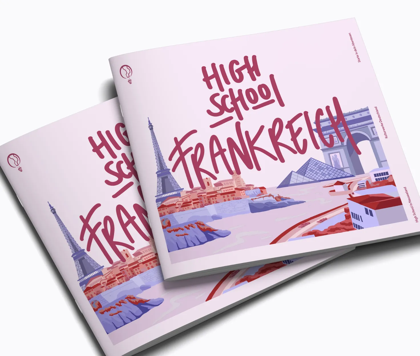Broschürencover: High School Frankreich