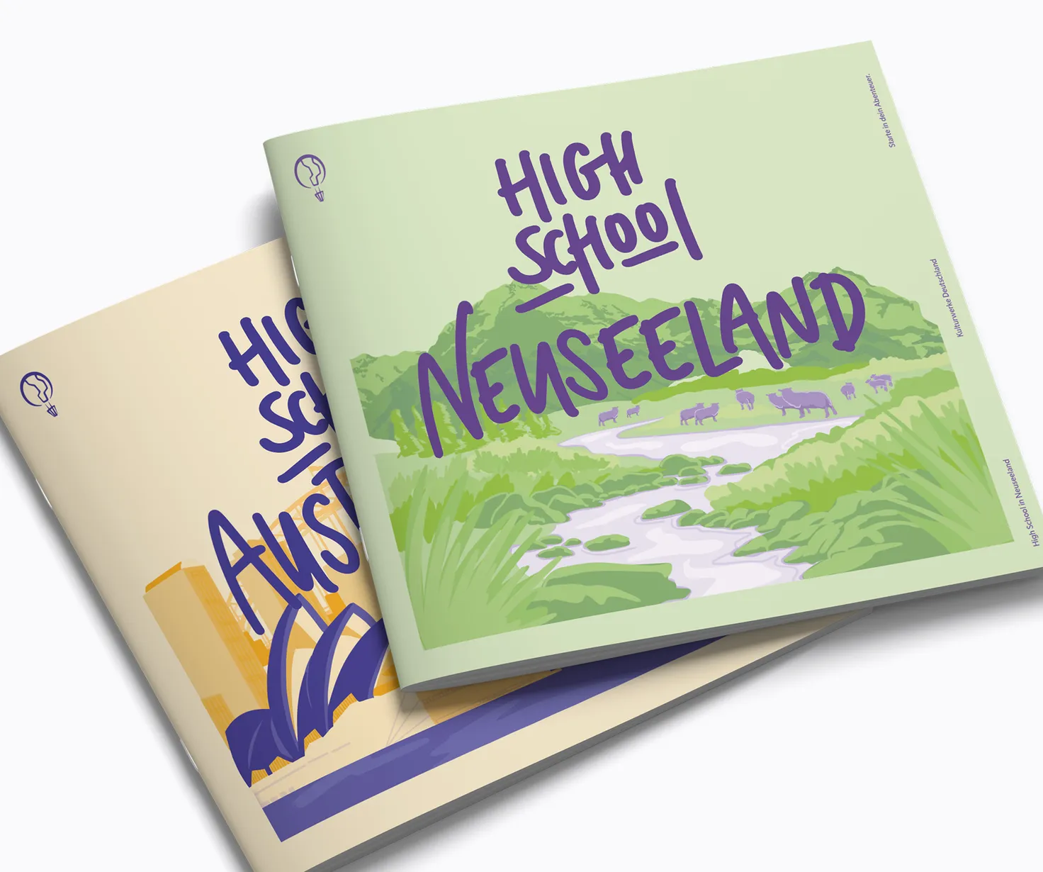 Broschürencover: High School Neuseeland