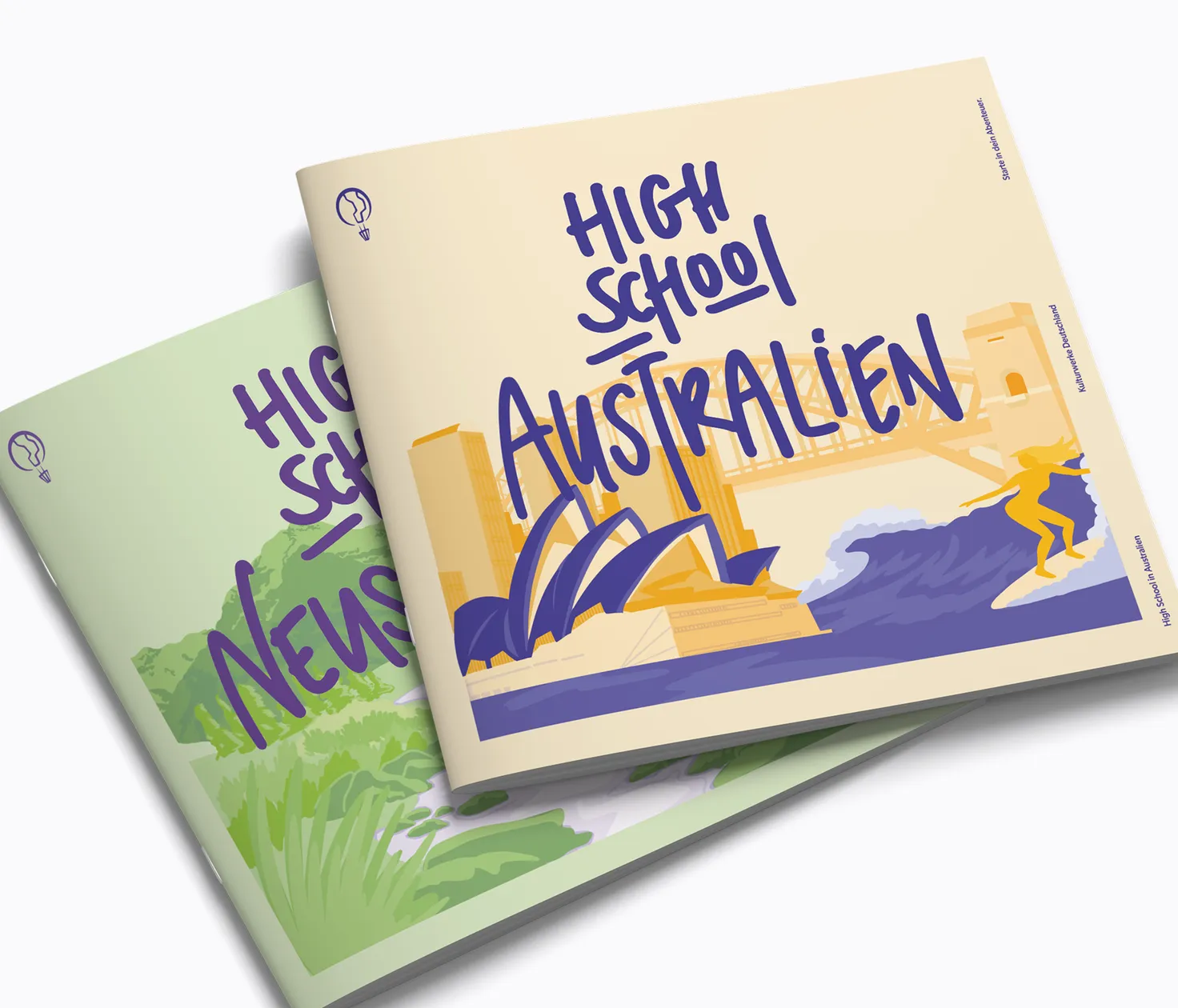 Broschürencover: High School Australien