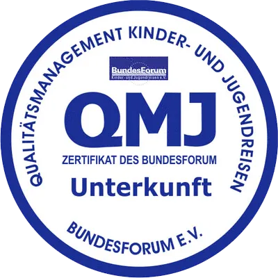 QMJ-Zertifikat des Bundesforum Kinder- und Jugendreisen