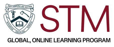 Logo STM Global, Online Learning Program