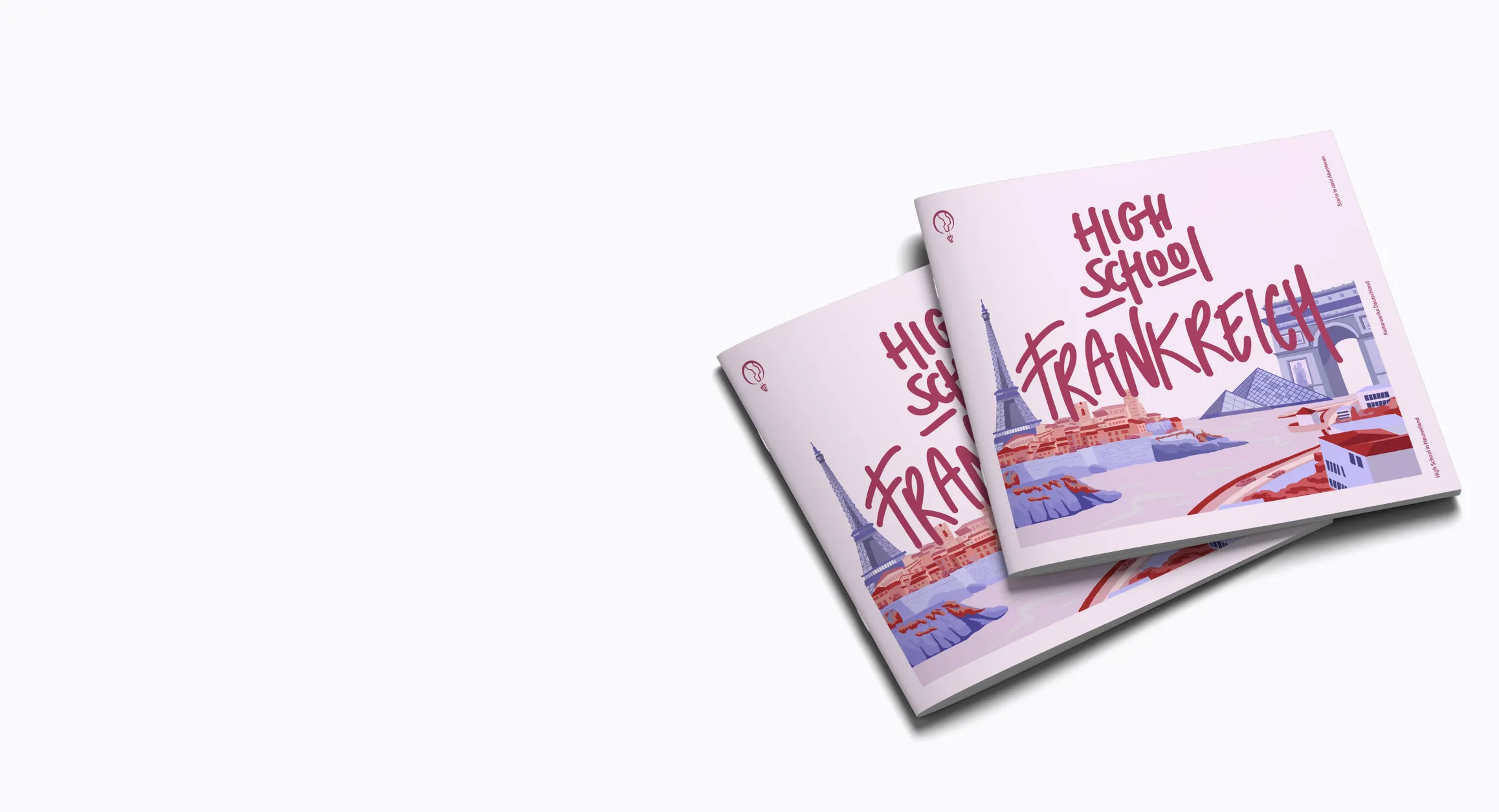 Broschürencover: High School Frankreich