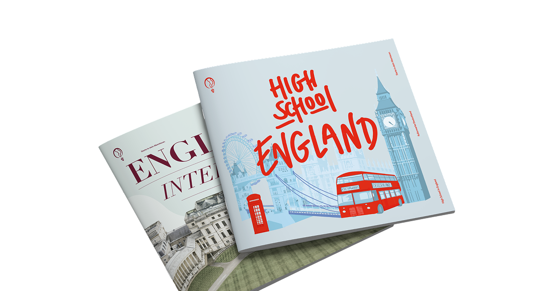 Broschürencover: High School England